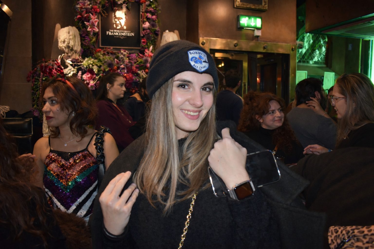 Bobby's beanie at Frankenstein